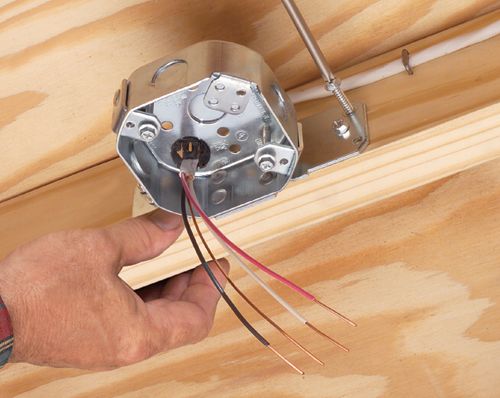 Deep Fan Fixture Ceiling Box, How To Install Ceiling Fan Support Box