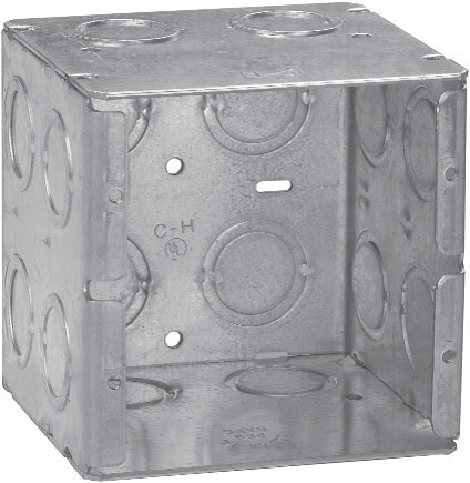 5 x Cooper Crouse-Hinds USA Style Steel Masonry Box TP691 3.75x3.75x3.5in 2G 