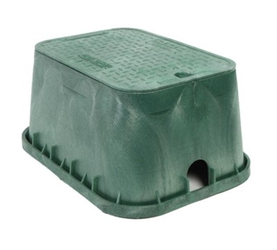 Carson 17301017 Green Fiberglass, Underground Electrical Boxes Plastic