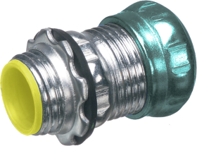 Arlington 826ART 2-1/2 in EMT Rain-Tight Compression Connector With Insulated Throat