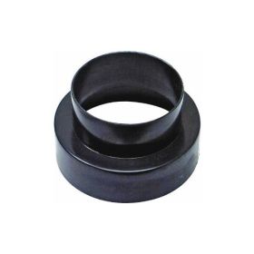 Lambro 235 3-to-4 In. or 4-to-3 In. Plastic Duct Adapter, Black
