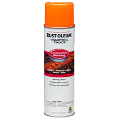 Rust-Oleum 264697 Fluorescent Orange M1400 Water-Based Construction Marking Paint
