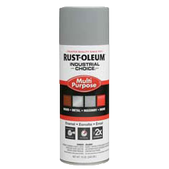 Rust-Oleum 214645 ANSI 61 Light Gray 1600 System Multi-Purpose Enamel Spray Paint