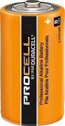 Duracell PC1300 Procell Size D Alkaline Battery, 12/BX