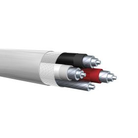4/0 5-Conductor (4/0-4/0-4/0-4/0-2/0) Aluminum 600v 3-Phase Service Entrance (SER) Cable