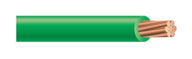 #6PV Green 1000V-2000V PV Copper Cable 2500' Reel