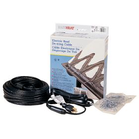EasyHeat ADKS150 ADKS Series Roof and Gutter De-Icing Heat Trace Cable 30 Ft. Long