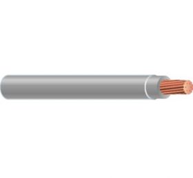 4/0 AWG THHN Gray Stranded Copper Thermoplastic High Heat-Resistant Nylon Coated