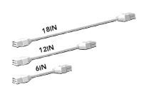 Light Efficient Design RP-LBI-LC-12IN-NODIM 12 In. Linking Cable for LED Light Bar Kits, Non-Dimmable