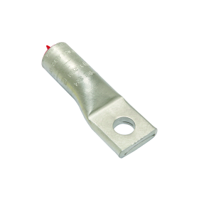 Burndy HYLUG YA29A1 YA-A 1-Hole Dual Rated Non-Insulated Compression Lug, 250 kcmil Aluminum/Copper Conductor, Die Code: 324, 1/2 in Stud, Aluminum