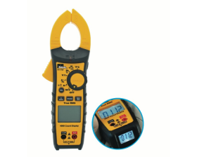 Ideal 61-747 400A AC/DC TRMS TightSight Clamp Meter with NVC Sensor, K-Type Thermocouple, and Flashlight, Tests 0 to 400A and 0 to 600 VAC/VDC