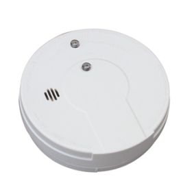 Kidde 0916E Tamper Resistant Smoke Detector Alarm With Hush Button, 10 ft Detection, 9 VDC, LED Display, 85 dB