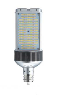 Light Efficient Design LED-8089M345D-G4 Flexcolor Shoebox LED Retrofit Lamp, 80 Watts, EX39 Base, 3000K to 5000K Color Selectable, 120V to 277V