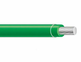 #1PV Green 1kV-2kV Aluminum PV Cable