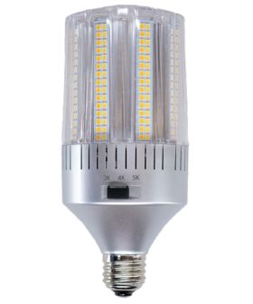 Light Efficient Design LED-8029E345-A-FW Superflex Bollard/Post Top LED Retrofit Lamp, 12 to 24 Watts, E26 Base, 3000K to 5000K Color Selectable, 120V to 277V