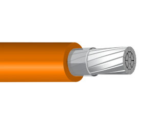 350MCM XHHW-2 Stranded Orange Aluminum Wire