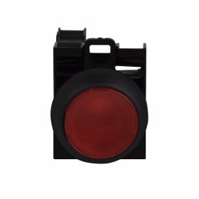 Cutler-Hammer M22S-DL-R-K01-230R Flush Pushbutton (Complete Device) Red, Illuminated, 85-264V, NEMA 4X and 13