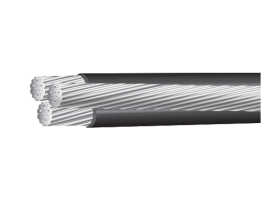 #1/0 Aerial Neritina Aluminum Triplex Cable