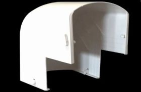 RectorSeal 3CGEXT90 Cover Guard 3 In. External 90 Degree, White