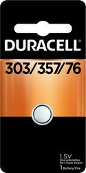 Duracell D303/357PK Silver Oxide 1.5V Specialty Battery, 1-Pk Blister