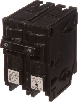 Siemens Q240 40A 2-Pole 120/240V 10kA Plug-On QP Circuit Breaker