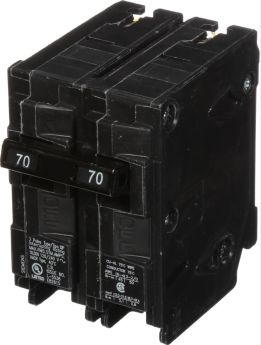 Siemens Q270 70A 2-Pole 120/240V 10kA Plug-On QP Circuit Breaker