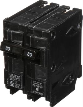 Siemens Q280 80A 2-Pole 120/240V 10kA Plug-On QP Circuit Breaker