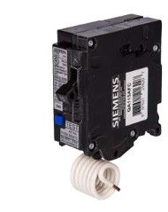 Siemens QA120AFC 20A 1-Pole Combination ACFI 120V 10kA Plug-On Circuit Breaker with Pigtail