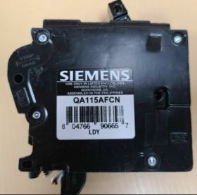 Siemens QA115AFCN 15A 1-Pole Combination AFCI 120V 10kA Plug-On Circuit Breaker