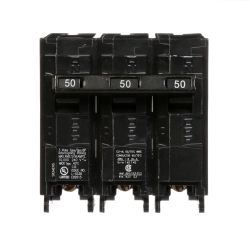 Siemens Q350 50A 3P 240V 10KA Plug-On QP Circuit Breaker