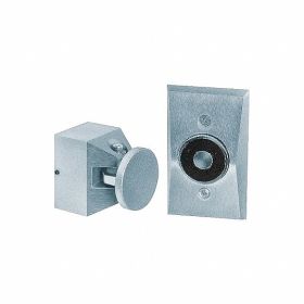 Edwards 1504-AQN5 Electromagnetic Door Holder, Flush Wall Mounted with Long Catch Plate, 24V AC/DC or 120VAC