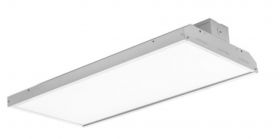 Architectural LED High Bay, 91 Watt, 13000 Lumen, 5000K, 120-277 Volt, Dimmable, Wide Distribution, Dimensions: 12-5/8"x23-3/4"x3-5/8"