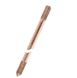 3/4 In. x 10 Ft. Sectional Copper-Bonded Ground Rod, Threaded