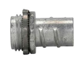 Crouse-Hinds 771DC 1/2 In. Flexible Metallic Conduit Non-Insulated Screw-In Connector, Zinc Die Cast