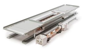 Cutler-Hammer PRL1X1225X60A 225A Single-Phase Three-Wire 60-Circuit Pow-R-Xpress Panelboard, Aluminum Bus, PRL1X Long Interior, 120/240 VAC