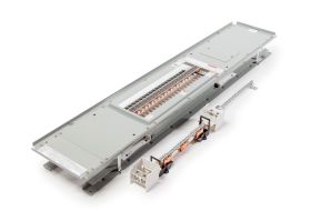 Cutler-Hammer PRL1X1400X60AS 400A Single-Phase Three-Wire 60-Circuit Pow-R-Xpress Panelboard, Aluminum Bus, No TFL, PRL1X Short Interior, 120/240 VAC
