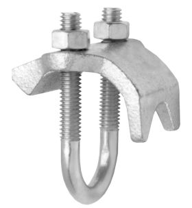 Crouse-Hinds RAC50HD 1/2 In. Right Angle Conduit Clamp, Galvanized Iron
