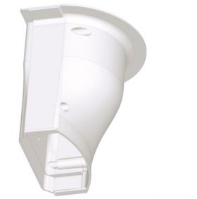 RectorSeal CGSTI Cover Guard 4.5 In. Soffit Inlet, White