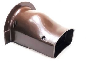 RectorSeal CGSTIB Cover Guard 4.5 In. Soffit Inlet, Brown