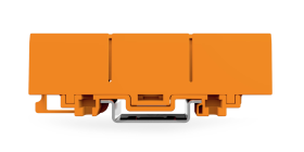 Wago 2773-500 12GA 2773 DIN Rail Mounting Carrier Push-In Connnector Orange 10/BX
