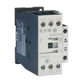 Cutler Hammer XTCE025C10A Contactor 3P, Full Voltage Non-Reversing, 25A, Frame C, 1NO, 110V/50 Hz - 120V/60 Hz