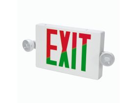 Cooper APCH7RG Exit Emergency Combo With Remote Capacity Red/Green