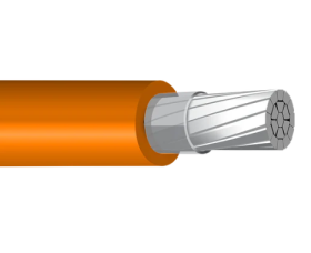 1/0 XHHW-2 Stranded Orange Aluminum Wire