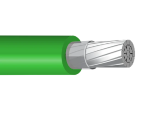 300MCM XHHW-2 Green Stranded Aluminum Wire