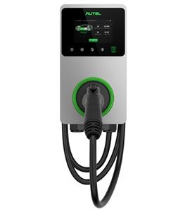 Autel MCC50AHI MaxiCharger Level 2 Commercial C50 240V 50A EV Charger Hardwire With 25' Cord SAE J1772 Connector