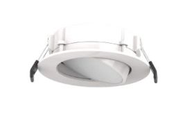 RAB WFRLA4R89FA120WS 4" Recessed Downlight Back-lit Gimbal Wafer