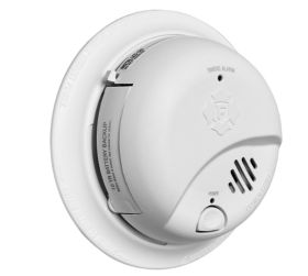 BRK SMI105-AC 1046851 Interconnect Hardwire Smoke Alarm W/10-Year Battery Backup -6Pk