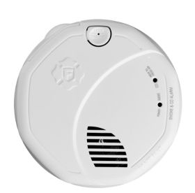 BRK SMCO500V 1046815 Interconnect Battery-Operated Smoke & CO Alarm With Voice