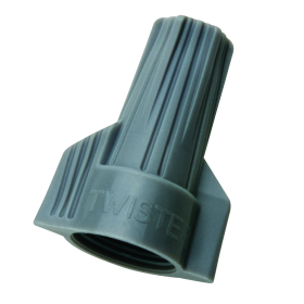 Ideal 30-342 Twister 342 Series Flame-Retardant Twist-On Wire Connector, 18 to 6 AWG, 50 per Box