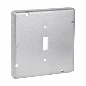 Crouse-Hinds TP720 4-11/16 in Square 1-Switch 1/2 in Raised Cover